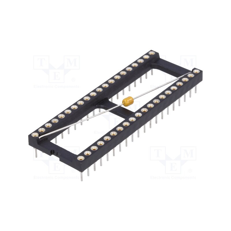 1 pcs x MPE GARRY - 001-3-040-6-B1STF-XT0 - Socket: integrated circuits, DIP40, Pitch: 2.54mm, precision, THT