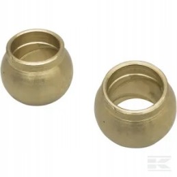 The spherical sleeve of the corn auger fits the bison