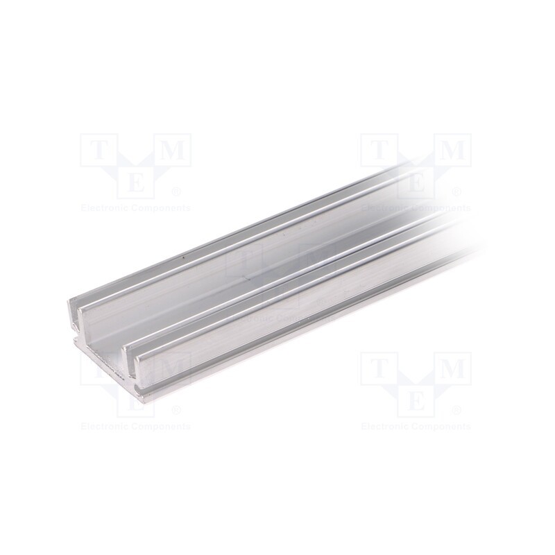 1 pcs x STONECOLD - RAD-P22139/1200 - Heatsink: extruded, natural, L: 1.2m, W: 30mm, H: 12mm, aluminium, raw