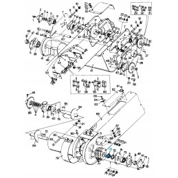 New Hollan conveyor chain drive cover