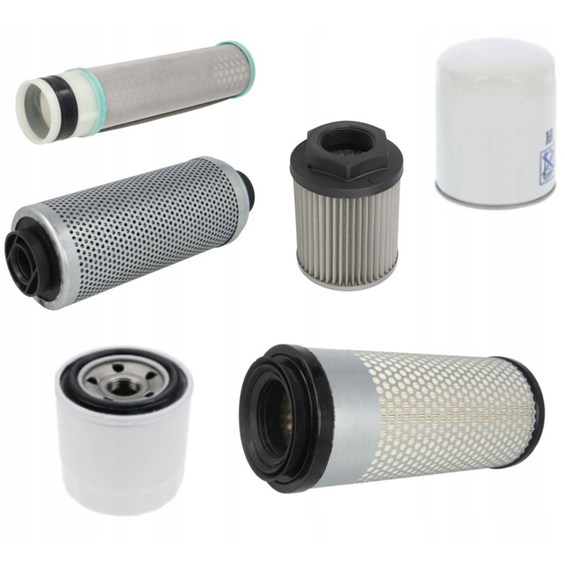 Filter filters kubota kx71 3 set 10340