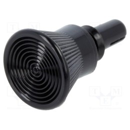 10 pcs x DREMEC - 8G4043.0X4.0B - Rivet, polyamide, L.rivet: 5.5mm, Panel cutout diam: 3.1mm, black