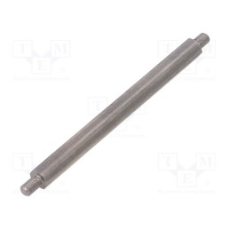 10 pcs x DREMEC - 448X95 - Screwed spacer sleeve, 95mm, Ext.thread: M5, hexagonal