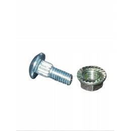 M6 x 16 mm screw with nut for Claas blades
