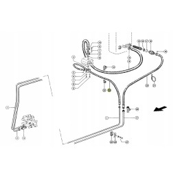 697973 0 hydraulic hose