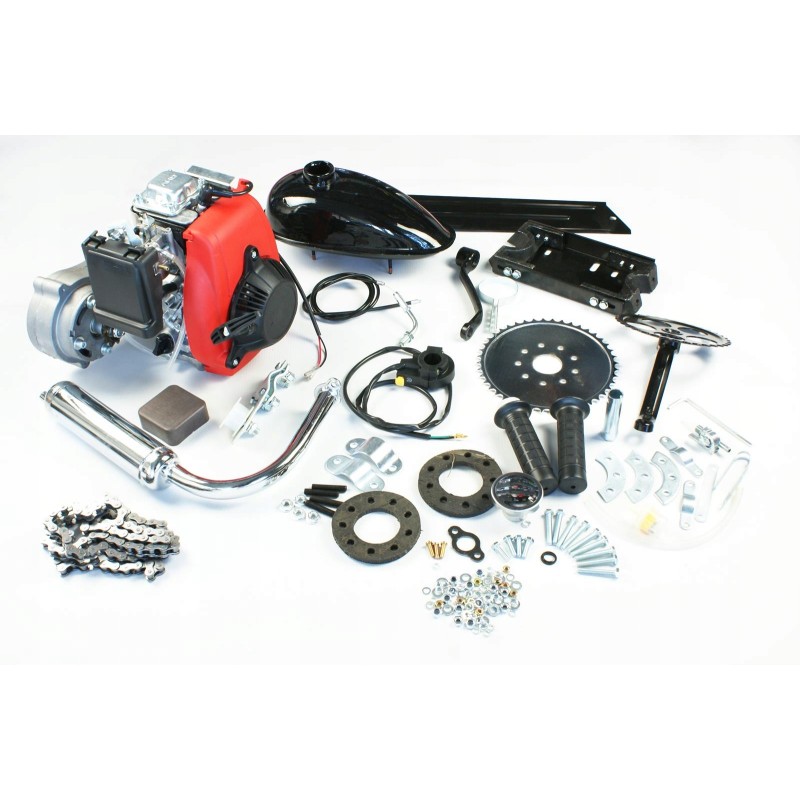 Combustion engine for a 4t bicycle, four-stroke set