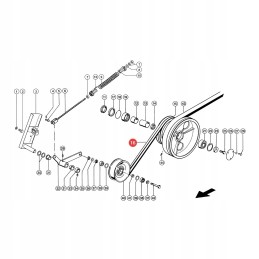 V-belt claas 667454 0 gates 1402549d