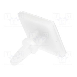 10 pcs x FIX&FASTEN - FIX-LCBSB-9.5 - PCB distance, polyamide, L: 9.5mm, self-adhesive,snap fastener