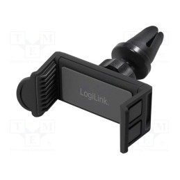 1 pcs x LOGILINK - AA0113 - Car holder, black, air vent, 3.5÷5.5'
