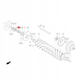 Claas bearing 215774 0 original