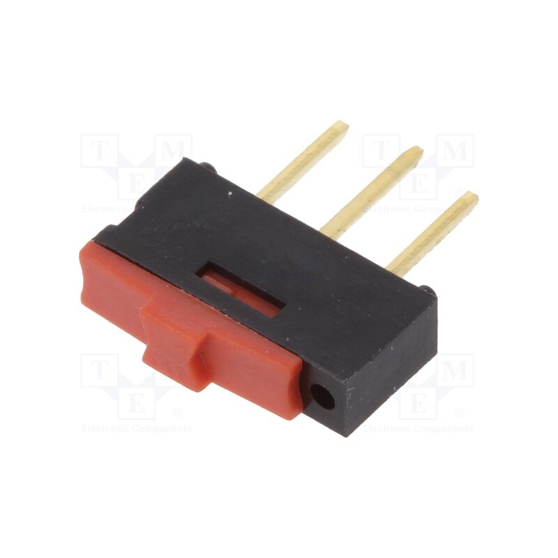 1 pcs x Nidec Copal Electronics - CL-SA-12C-22 - Switch: slide, Pos: 2, SPDT, 0.5A/12VDC, ON-ON, THT, Leads: straight