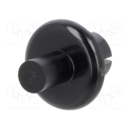 10 pcs x DREMEC - 8G406V20343 - Rivet, polyamide, L.rivet: 6.1mm, Panel cutout diam: 6.1mm, black