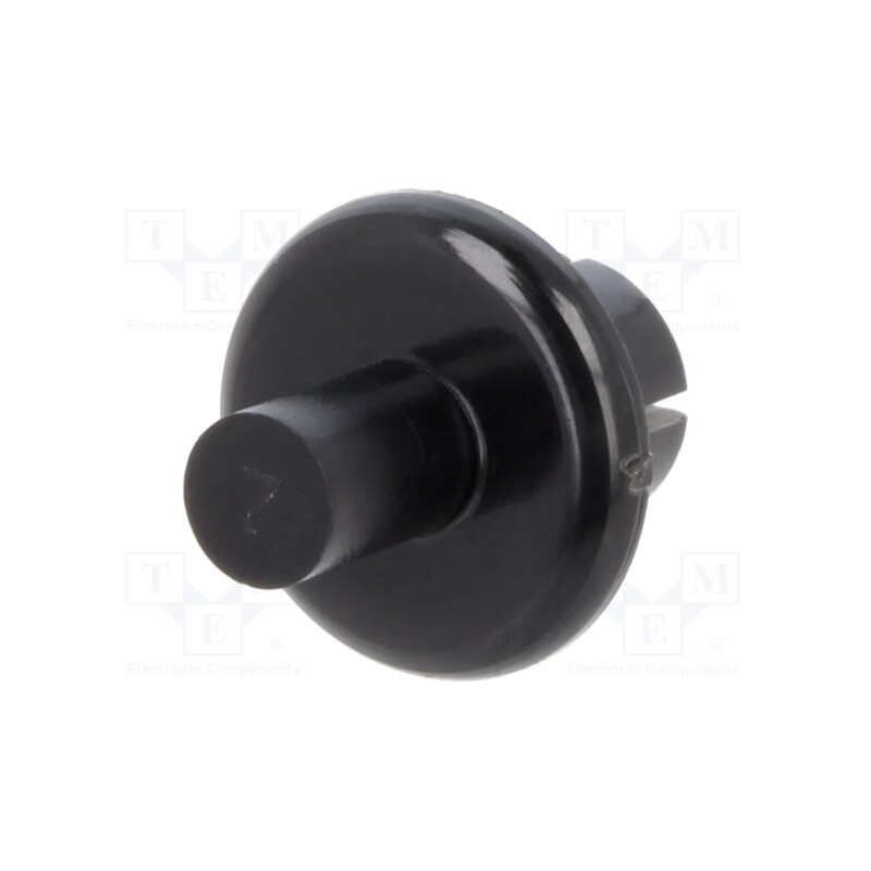 10 pcs x DREMEC - 8G406V20343 - Rivet, polyamide, L.rivet: 6.1mm, Panel cutout diam: 6.1mm, black