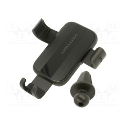 1 pcs x VENTION - KCLB0 - Car holder, black, air vent, 4.7÷7.2'