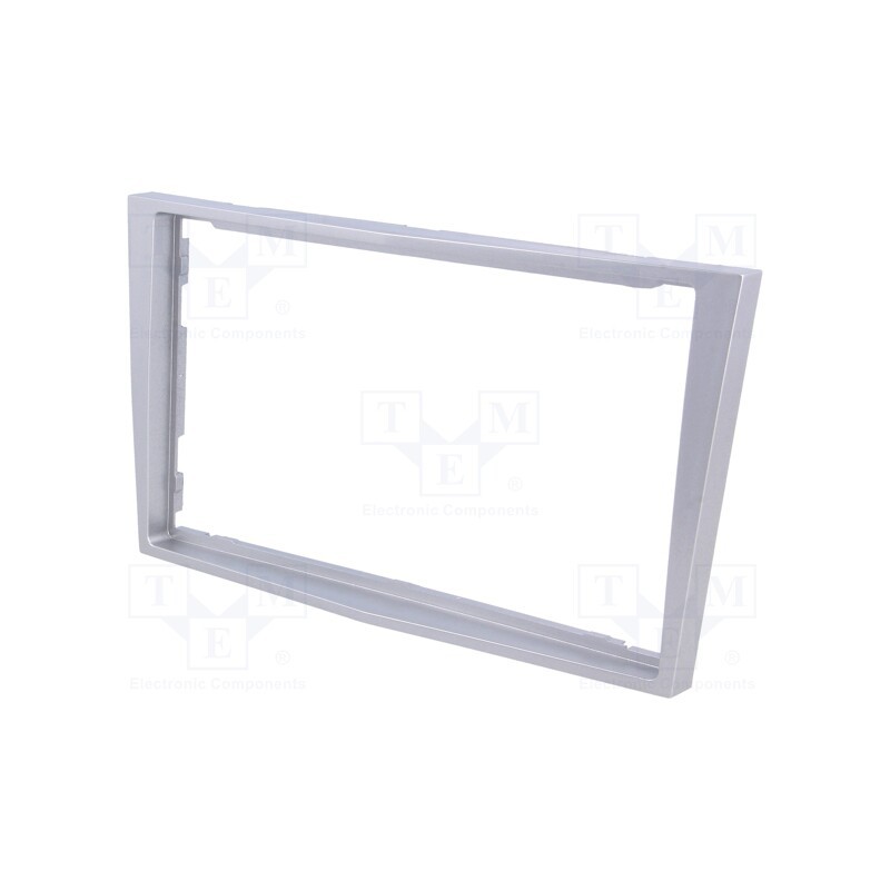1 pcs x PER.PIC. - MA60005.2/T - Radio frame, Opel, 2 DIN, light silver