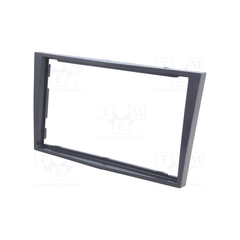 1 pcs x PER.PIC. - MA60006.5/T - Radio frame, Opel, 2 DIN, steely-grey
