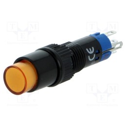 1 pcs x ONPOW - LAS4Y-11/230/O - Switch: push-button, Pos: 2, SPDT, 0.5A/250VAC, 1A/24VDC, ON-(ON)