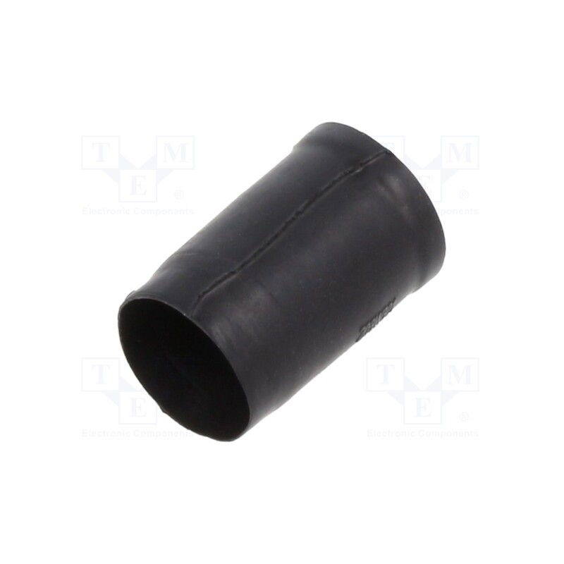 1 pcs x TE Connectivity - 203W301-25-0 - Heat shrink boot, glueless,straight, 5.8mm, black, -75÷175°C