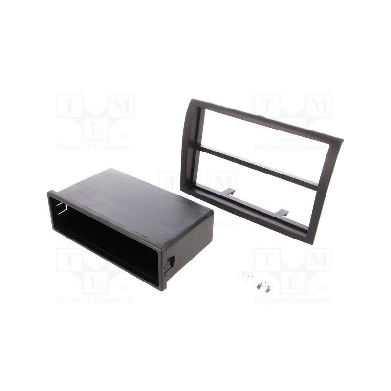 1 pcs x PER.PIC. - MA26013.2 - Radio frame, Citroën,Fiat,Peugeot, 2 ISO, black