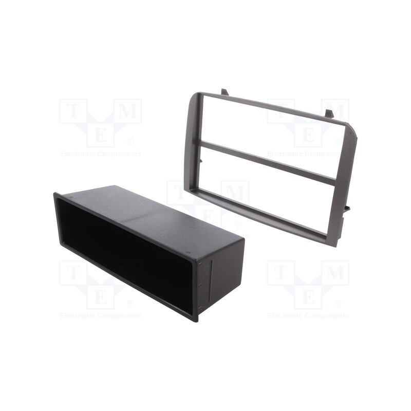 1 pcs x PER.PIC. - MA10006.2-05 - Radio frame, Alfa Romeo, 2 ISO, black