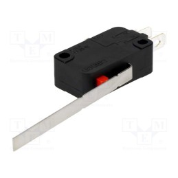 1 pcs x OMRON OCB - VX-53-1A3 - Microswitch SNAP ACTION, 5A/250VAC, with lever, SPDT, ON-(ON)