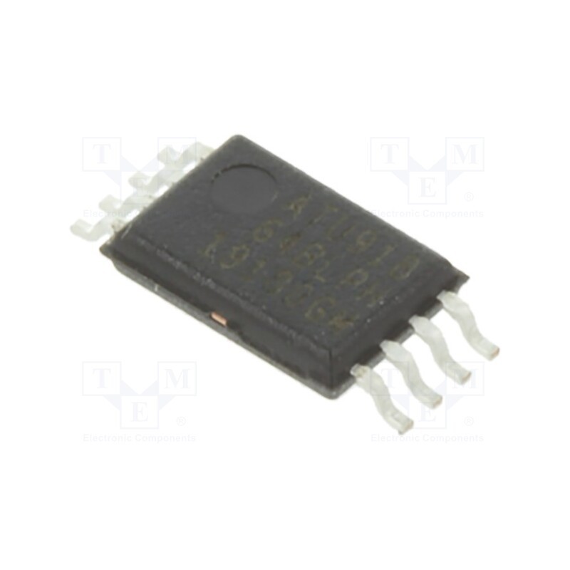 1 pcs x MICROCHIP TECHNOLOGY - AT24C64B-10TU-1.8 - IC: EEPROM memory, 64kbEEPROM, 2-wire,I2C, 8kx8bit, 1.8÷5.5V,