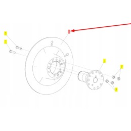 102606250 front flange of the sl deflector variator