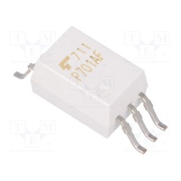 1 pcs x TOSHIBA - TLP701AF(F) - Optocoupler, SMD, Ch: 1, OUT: IGBT driver, Uinsul: 5kV, Uce: 30V, 2mA