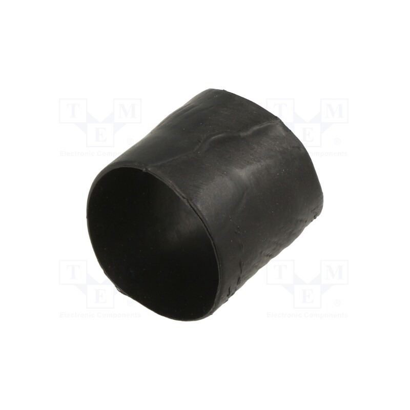 1 pcs x TE Connectivity - 222A111-25-0 - Heat shrink boot, glueless,angular, 9.9mm, black, -75÷150°C