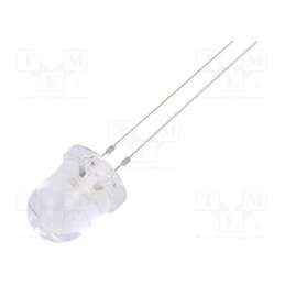 1 pcs x OPTOSUPPLY - OSRRA28131A - LED, 7.8mm, red, 12000÷14400mcd, 30°, Front: convex, 2.1÷2.6V