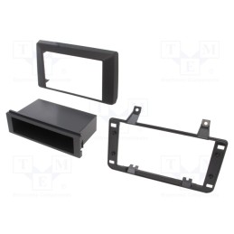 1 set x 4CARMEDIA - Spacer ring, MDF, 165mm, Subaru, impregnated,varnished, 2pcs.