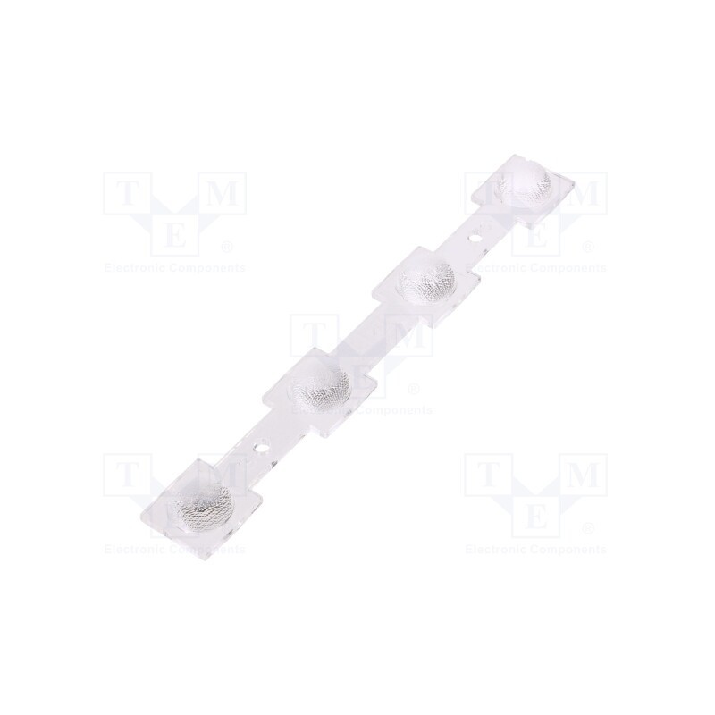 1 pcs x LEDIL - C16588_DAISY-4X1-W - LED lens, rectangular, transparent, C16585,C16783, 50°