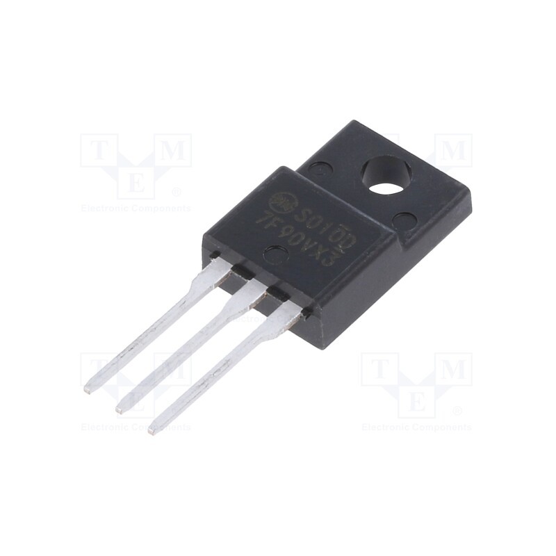 1 pcs x SHINDENGEN - P7F90VX3-5600 - Transistor: N-MOSFET, unipolar, 900V, 7A, Idm: 21A, 95W