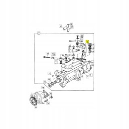Fuel cut-off coil, extinguishing coil jcb 3cx 4cx 17 105201
