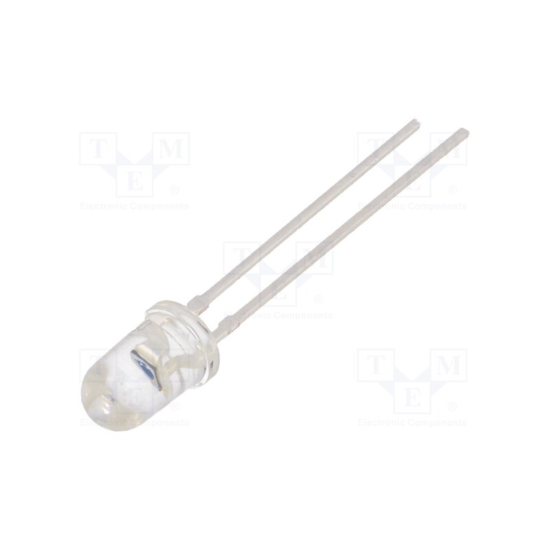 1 pcs x VISHAY - BPV10 - PIN photodiode, 5mm, THT, 920nm, 380÷1100nm, 40°, convex