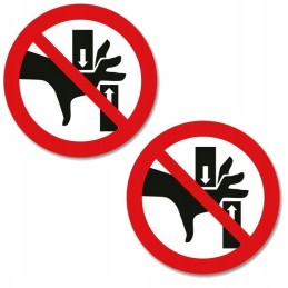 Warning stickers forklift marking UDT