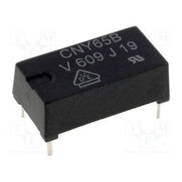 1 pcs x VISHAY - CNY65B - Optocoupler, THT, Ch: 1, OUT: transistor, Uinsul: 8.2kV, Uce: 32V