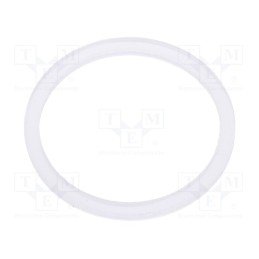 10 pcs x HUMMEL - 1.325.2100.19 - Gasket, polyetylene, Thk: 2mm, Øint: 28.3mm, Øout: 33.5mm, PG21