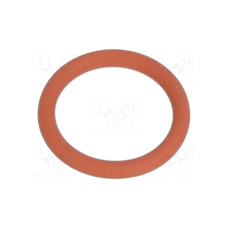 10 pcs x HUMMEL - 1.321.3400.79 - O-ring gasket, VMQ, Thk: 2mm, Øint: 22mm, NPT3/4', red, -60÷250°C