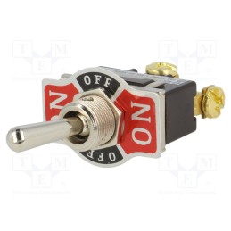 1 pcs x SCI - R13-29D-07-HPH - Switch: toggle, Pos: 3, SP3T, ON-OFF-ON, 10A/250VAC, -25÷70°C