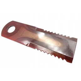Serrated forage harvester knife Claas Rasspe 755784