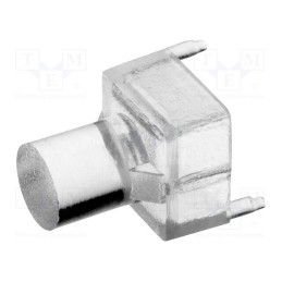 5 pcs x BIVAR - VLP-250-F - Fiber for LED, round, Ø3mm, Front: flat