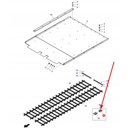 7111904m91 chain link