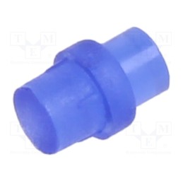 5 pcs x BIVAR - PLP1-125-F BE - Fiber for LED, round, Ø3mm, Front: flat, straight, with flange