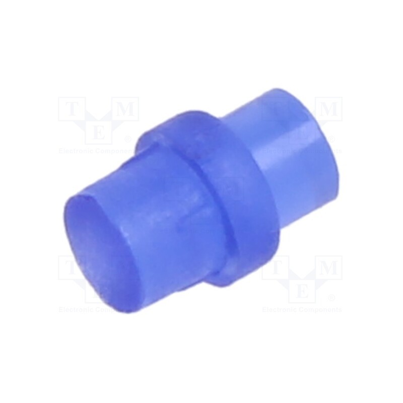 5 pcs x BIVAR - PLP1-125-F BE - Fiber for LED, round, Ø3mm, Front: flat, straight, with flange