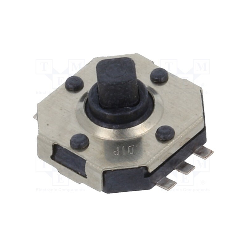 1 pcs x KNITTER-SWITCH - TSSJ 5 - Microswitch TACT, SPST-NO, Pos: 2, 0.05A/12VDC, SMD, none, 1.6N