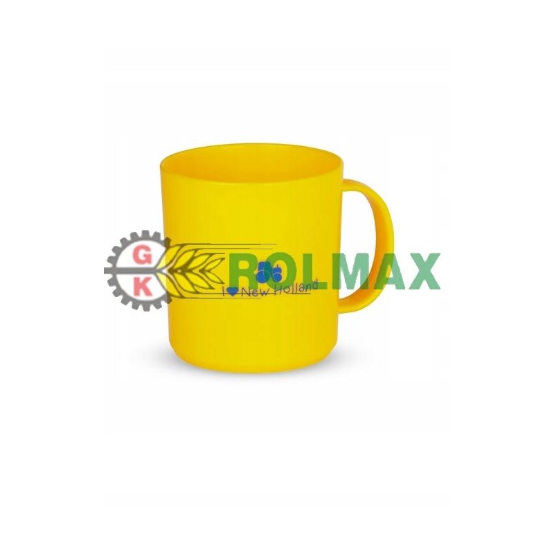 Yellow mug i love new holland 350ml