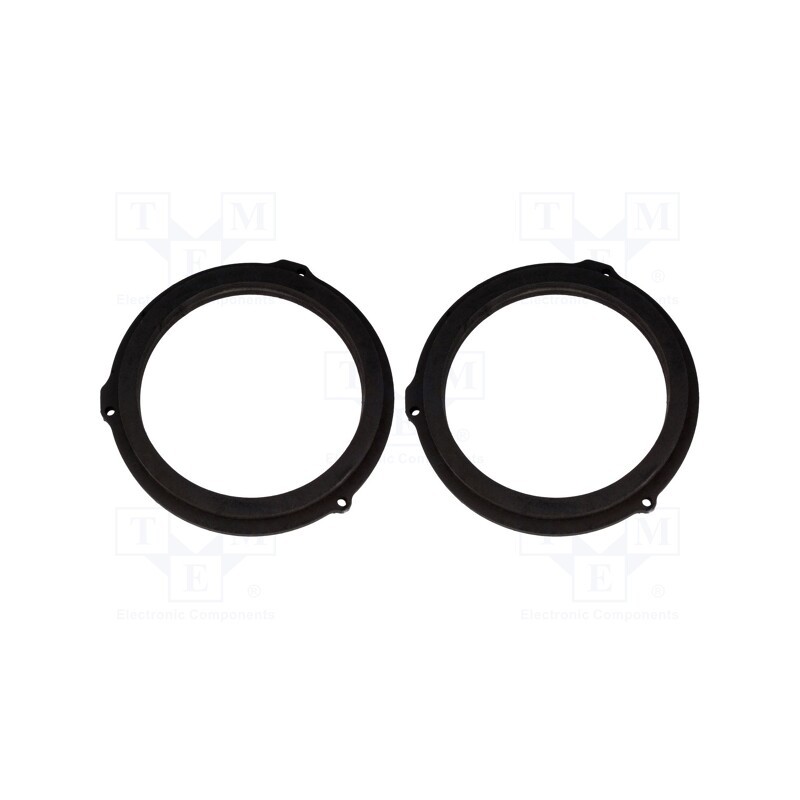 1 set x BASSER - DMJAGU01 - Spacer ring, MDF, 165mm, Jaguar, impregnated,only for coupe