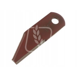 Forage harvester knife, bent, right 173x51x5 18 87031978