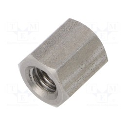 10 pcs x DREMEC - 1413X15 - Screwed spacer sleeve, 15mm, Int.thread: M8, hexagonal